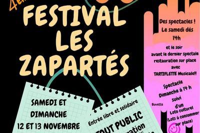 Festival de théâtre Les Zapartés 2023