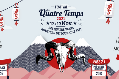 Festival Des Quatre Temps #5 billet samedi  Rouziers de Touraine