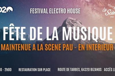 Festival electro house, fête de la musique à Pau