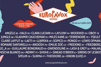 Festival Europavox 2022 - Week-End  Clermont Ferrand