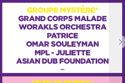 Grand Corps Malade, Worakls Orchestra, Juliette  Luxey