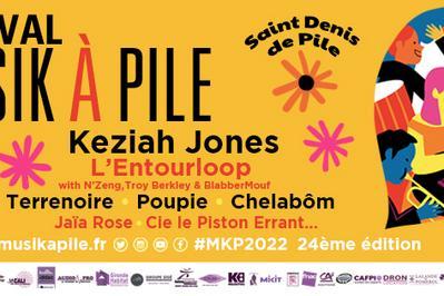 Keziah Jones, L'Entourloop, Terrenoire  Saint Denis de Pile