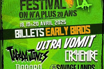 Festival On n'a plus 20 ans 2025