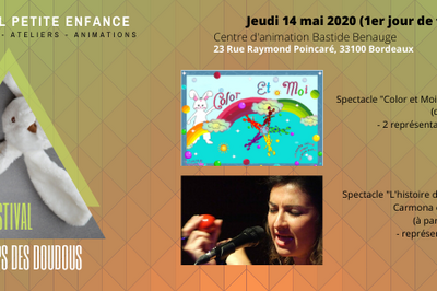 Festival Petite Enfance le Printemps Des Doudous - 1 re Journe 2020