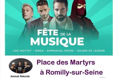 Fte de la musique  Romilly sur Seine