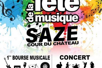 Fête de la Musique : Concert & Bourse Musicale à Saze