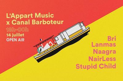 Fte nationale Au Barboteur et l'Appart Music  Paris 19me