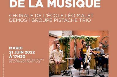 Chorale de l'cole Lo Malet, dmos et Pistache Trio  Montpellier