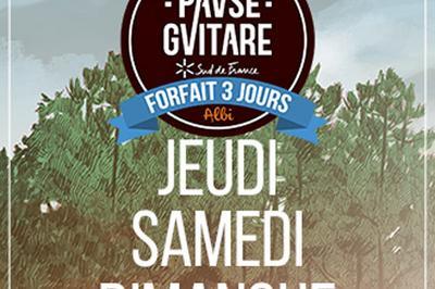 Forfait 3j Pause Guitare 2020-J-S-D  Albi