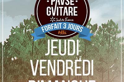 Forfait 3j Pause Guitare 2020-J-V-D  Albi