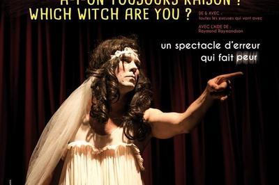 Fred Blin dans A-t'on toujours raison  d'avoir tu toutes les sorcires  Valence