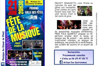 Free Folk Quartet fte la musique  Flin 