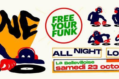 Free Your Funk : Dj Pone All Night Long  Paris 20me