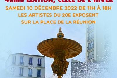 4e dition de la Galerie Ouverte propose par les Artistes du Pre Lachaise-Associs  Paris 20me