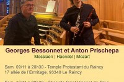 Georges Bessonnet et Anton Prischepa  Le Raincy