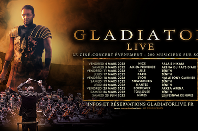 Gladiator Live à Lille
