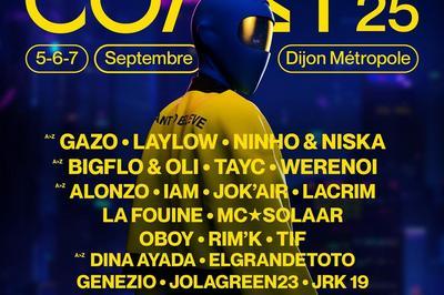 Golden Coast 2025 Dijon, programme et billetterie du festival de rap
