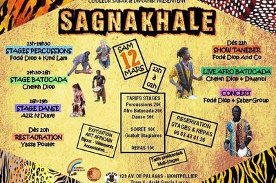 Grand Sagnakhale - Concerts / Expo / Danse-percussions-afro Batucada  Montpellier