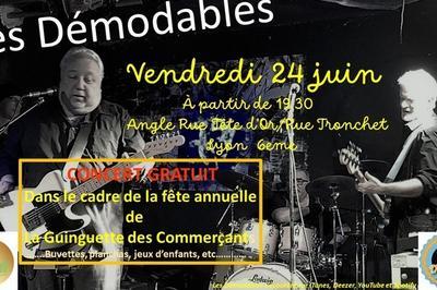 Guiguette Des Commerçants De Lyon 6eme Suivi Du Concert Rock Du Groupe Les Démodables