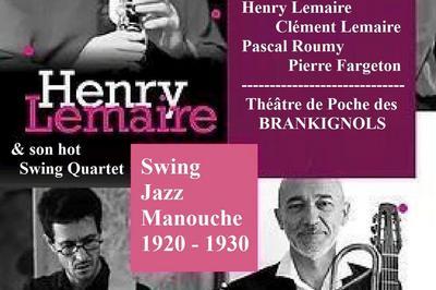 Henry Lemaire Hot Swing Quartet, jazz manouche  Saint Etienne