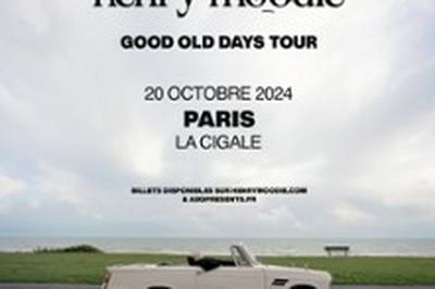 Henry Moodie, Good Old Days Tour  Paris 18me