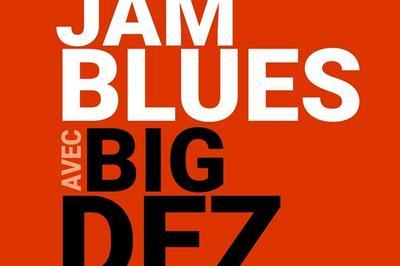 Hommage  bb king + jam blues avec big dez  Paris 1er