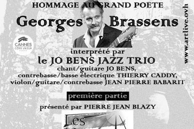 Hommage  Georges Brassens  Cannes