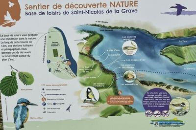 Immersion dans la nature  travers un sentier dcouverte  Saint Nicolas de la Grave