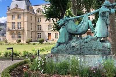 Indit: visite guide des jardins du Val de Grce  Paris 5me