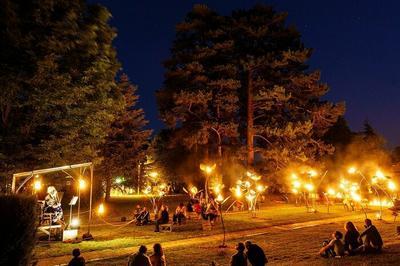 Installation spectacle Jardin de Fer, Jardin de Feu  Riorges