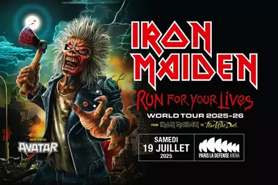 Iron Maiden, Run for your lives world tour  Nanterre