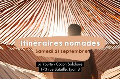 Itinraires nomades, Fresque de la Migration  Lyon