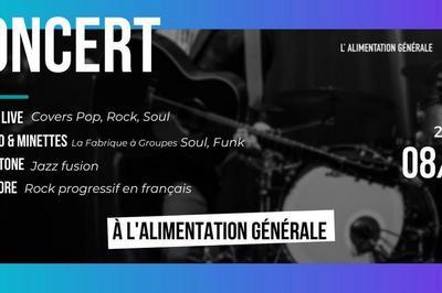 Jam Live + Fabrique à Groupes + Fantone + Ektore à Paris 11ème