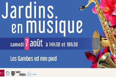 Jardins en musique - Les Gambes ed min Pied  Saint Riquier
