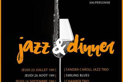 Jazz & Dinner - Soire dner-concert avec The Chamber Trio  Le Mans