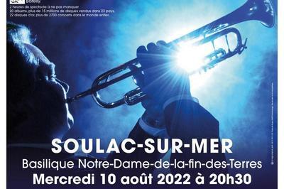 Jean-Claude Borelly et sa Trompette d'Or à Soulac sur Mer