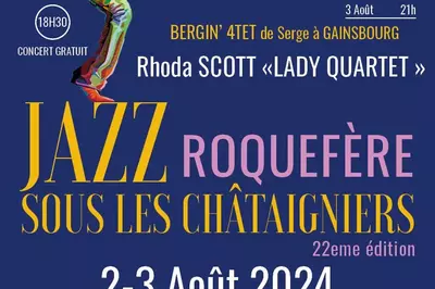 Rhoda Scott et BERGIN' 4TET  Roquefere