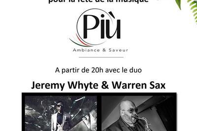 Jeremy Whyte et Warren Sax à Marseille