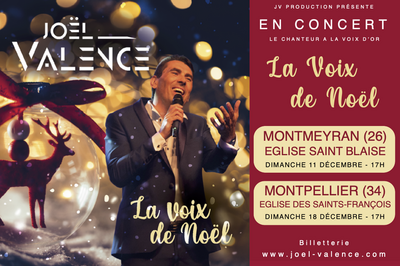 Joël Valence La Voix de Noël à Montmeyran