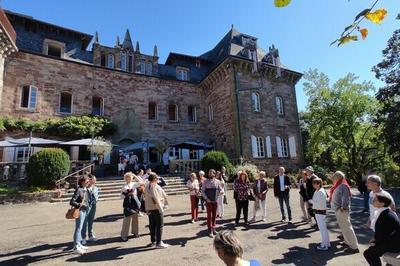 Journes Colette  : visite guide du chteau de Castel-Novel et des jardins de Colette  Varetz