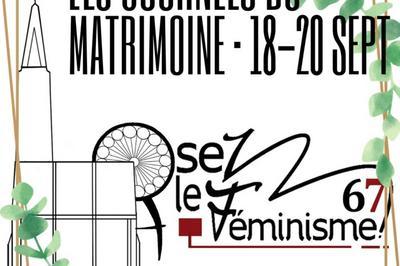 Journes Du Matrimoine :  La Dcouverte Des Femmes Alsaciennes  Strasbourg