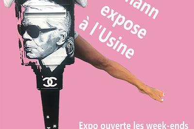 Karine Henrot-Baumann expose  L'Usine !  Uxegney