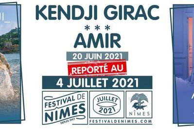 Kendji Girac et Amir - Report  Nimes