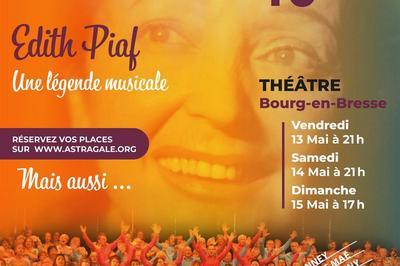 L'Astragale fête ses 40 ans : Edith Piaf, une légende musicale à Bourg en Bresse