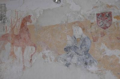 L'église saint-martin et ses peintures murales à Branches