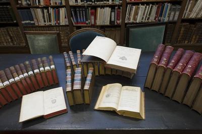 La bibliothèque historique des archives nationales et le salon Oppenord à Paris 4ème