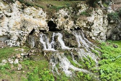 La grande cascade en eau  Le Mrvillois