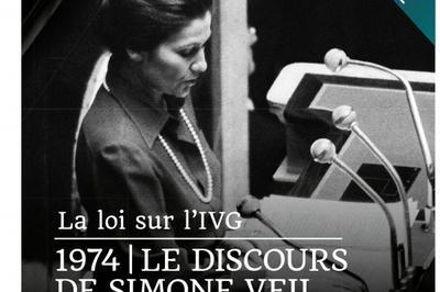 La loi sur l'IVG : 1974, le discours de Simone Veil  Paris 3me