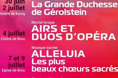Airs et Duos d'Opra, Rmy Poulakis et Sarah Laulan  Bourg en Bresse