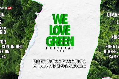 We Love Green Pass 2 jours  Paris 12me